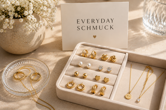 Edelstahl Ohrringe und Schmuck von Everyday Schmuck – günstiger Schmuck online in der Schweiz