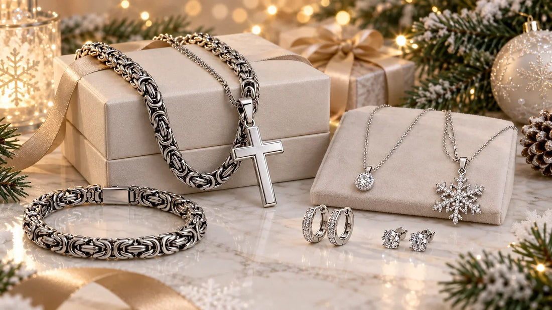 925 Silber und Edelstahl Schmuck als Weihnachtsgeschenk für Damen und Herren – Everyday Schmuck