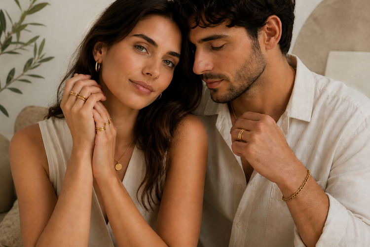 filigrane Edelstahl Ringe, moderne Edelstahl Ringe, coole Edelstahl Ringe für Frauen, coole Edelstahl Ringe für Männer oder elegante Designs mit funkelnden Zirkonia – bei Everyday Schmuck