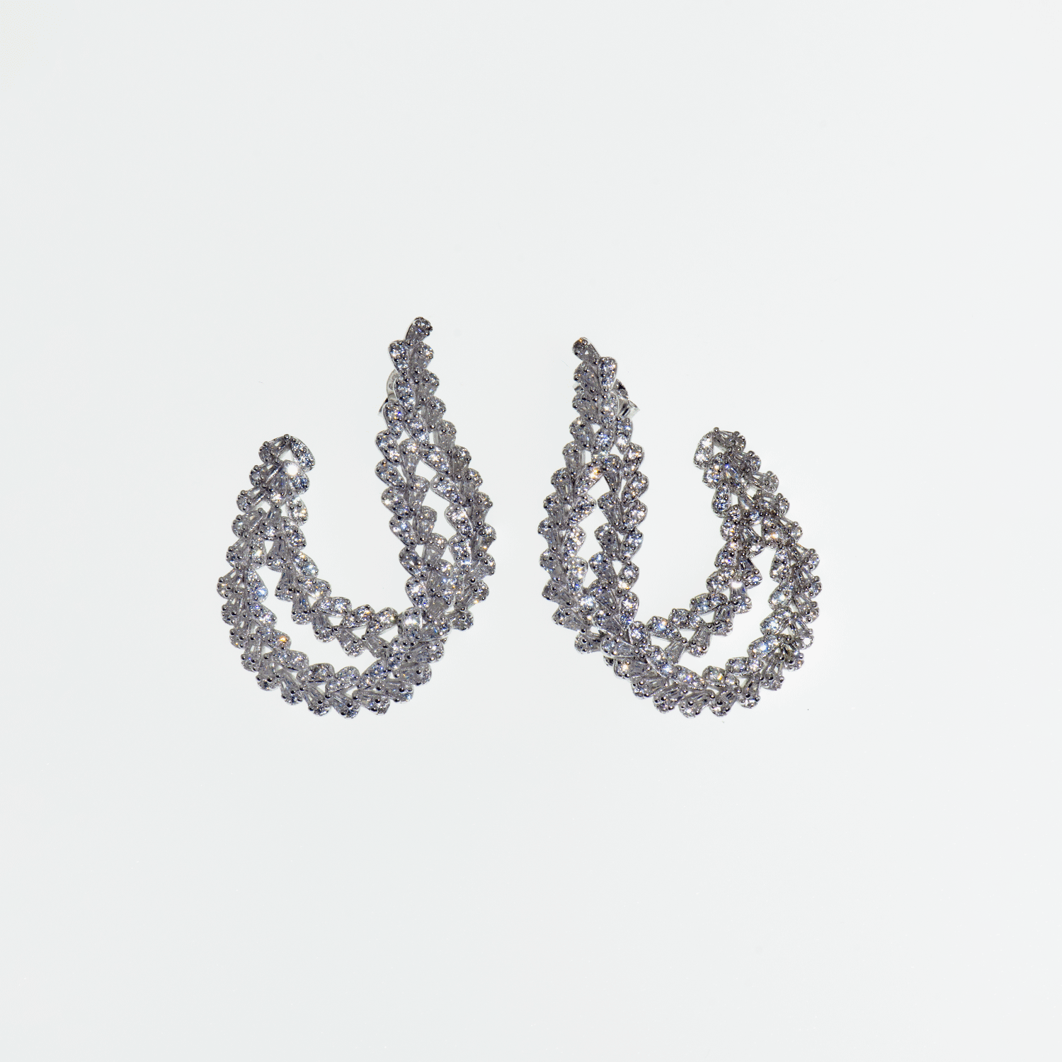 Moderne Damen Ohrringe aus Silber 925 mit funkelnden Zirkonia für elegante Abendlooks und besondere Momente | Everyday Schmuck