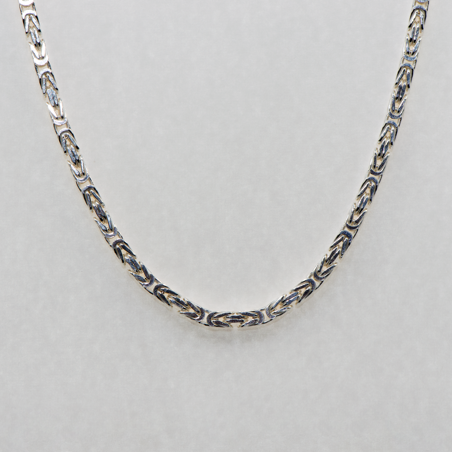 Klassische Damen & Herren Königskette aus echtem 925 Silber 2.7 mm 54.5 cm CH